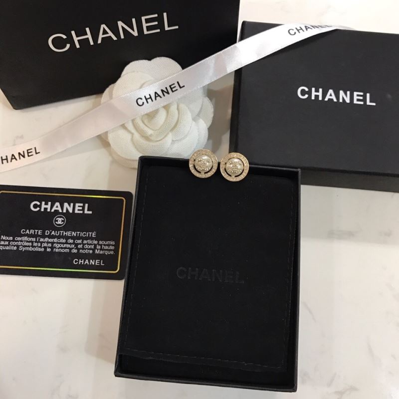 Ch*el earrings